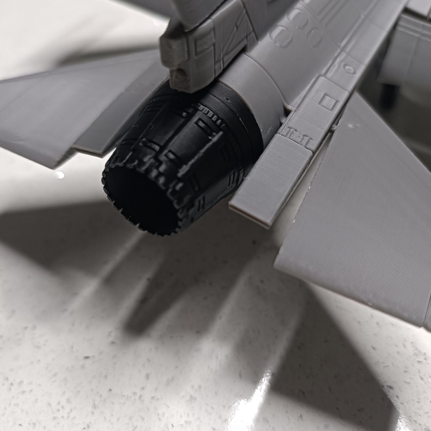 3D Printed F-16 Fighter Jet Model (1:48 Scale)