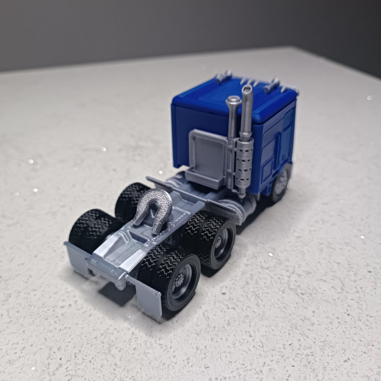 Handmade Marmon Semi Truck Model – 3D Printed Cabover Rig