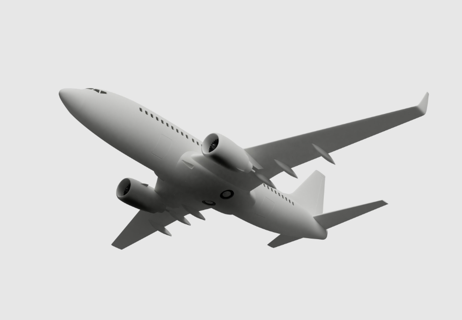 Giant 737 model