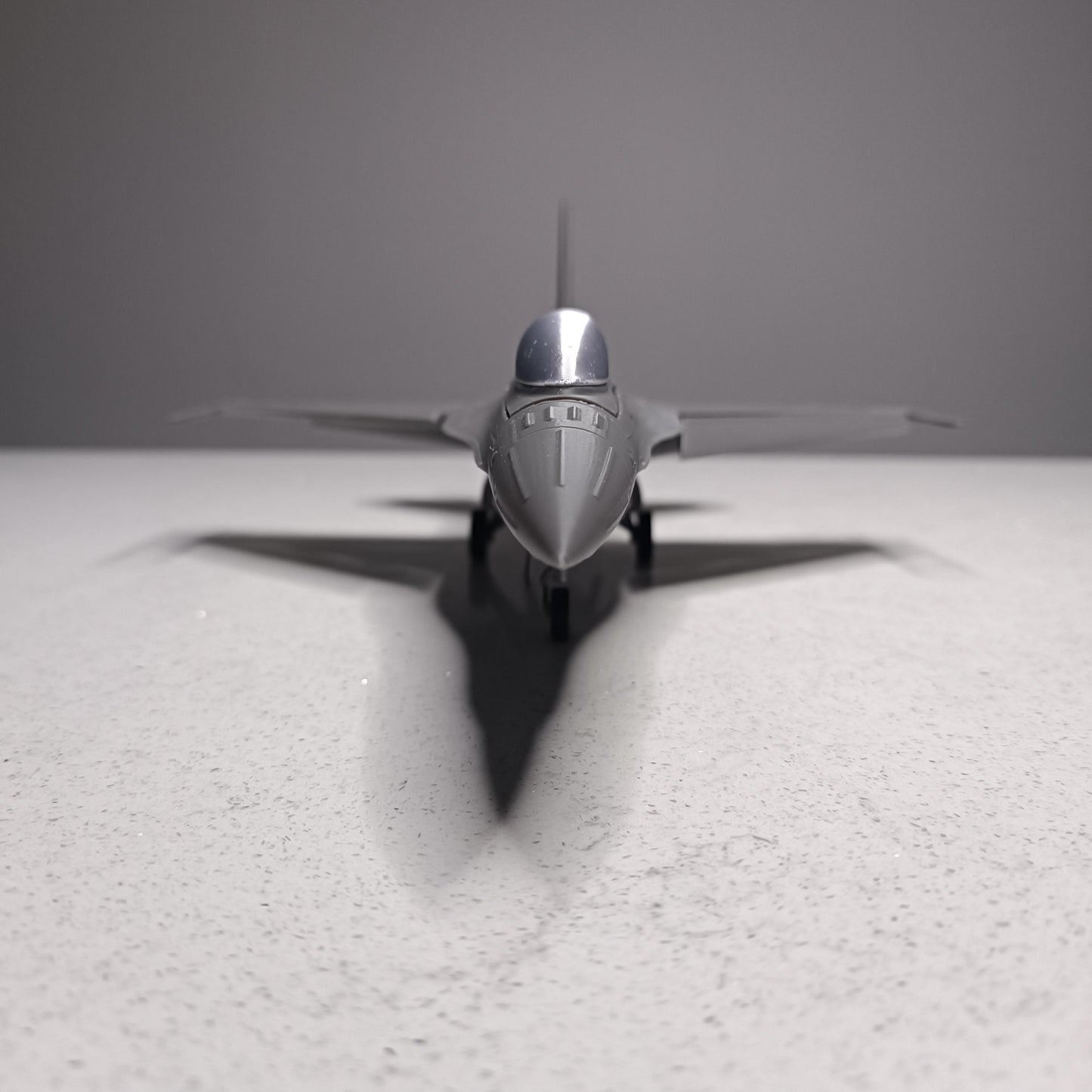 3D Printed F-16 Fighter Jet Model (1:48 Scale)