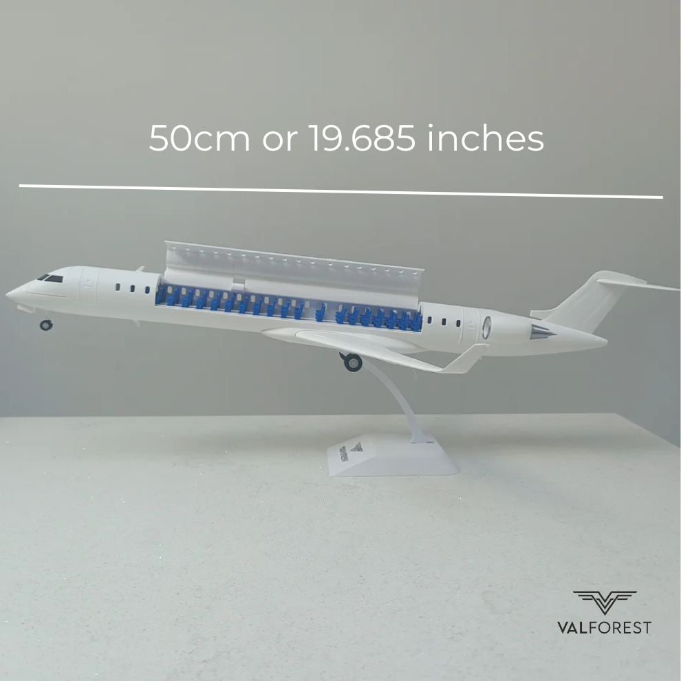 CRJ 900 style aircraft model (1/72 scale) – Magnetic Cockpit