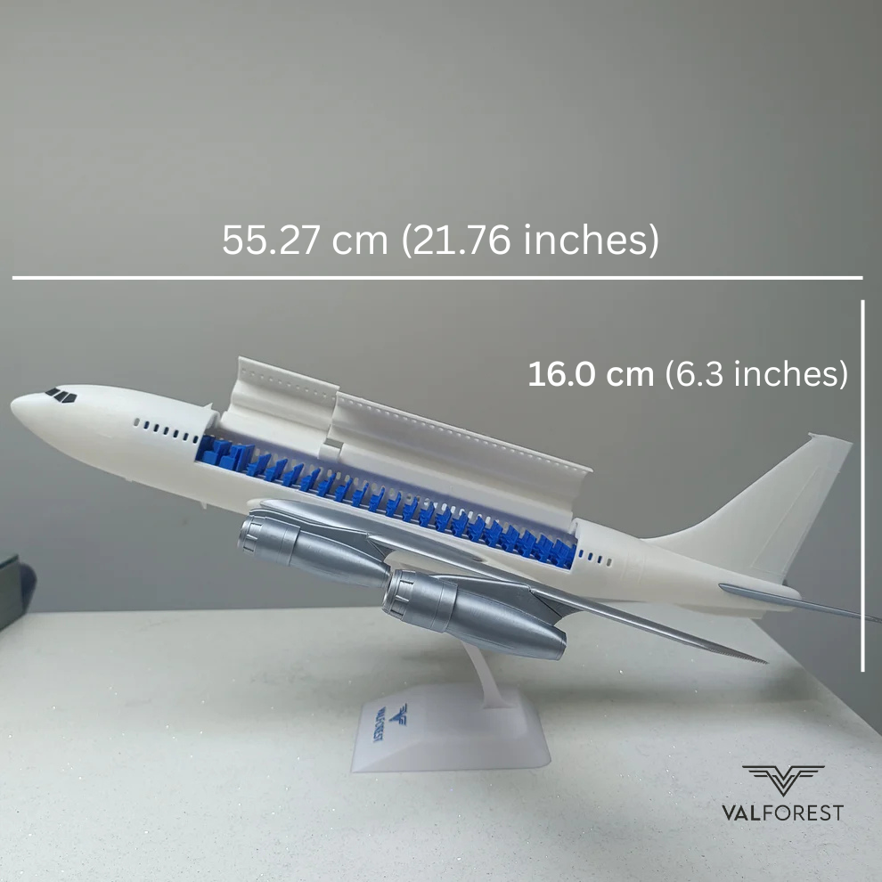 707-2 style aircraft model (1/80 scale)