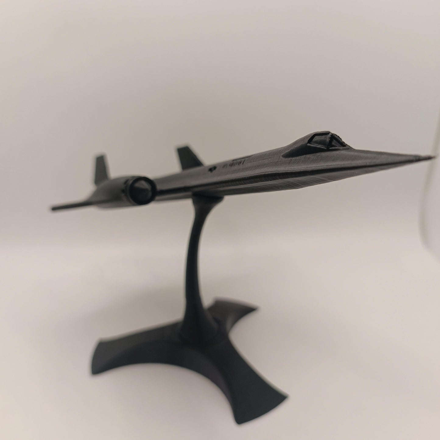 Blackbird 3D Printed Model – High Detail Jet Airplane – Aviation Gift – Scale Aircraft Replica