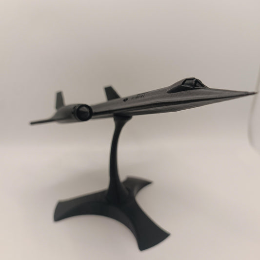 Blackbird 3D Printed Model – High Detail Jet Airplane – Aviation Gift – Scale Aircraft Replica