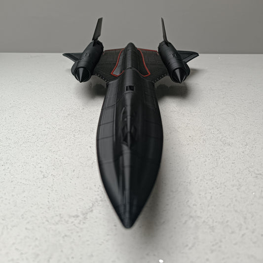 SR-71 Blackbird Model | 1:70 Scale Jet Replica with Functional Flaps (Copy)