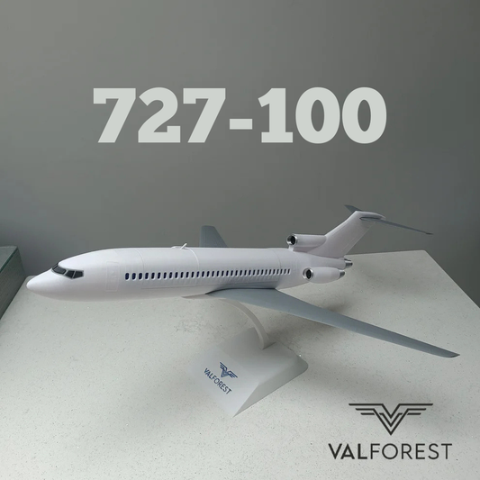 727-100 style aircraft model (1/80 scale)