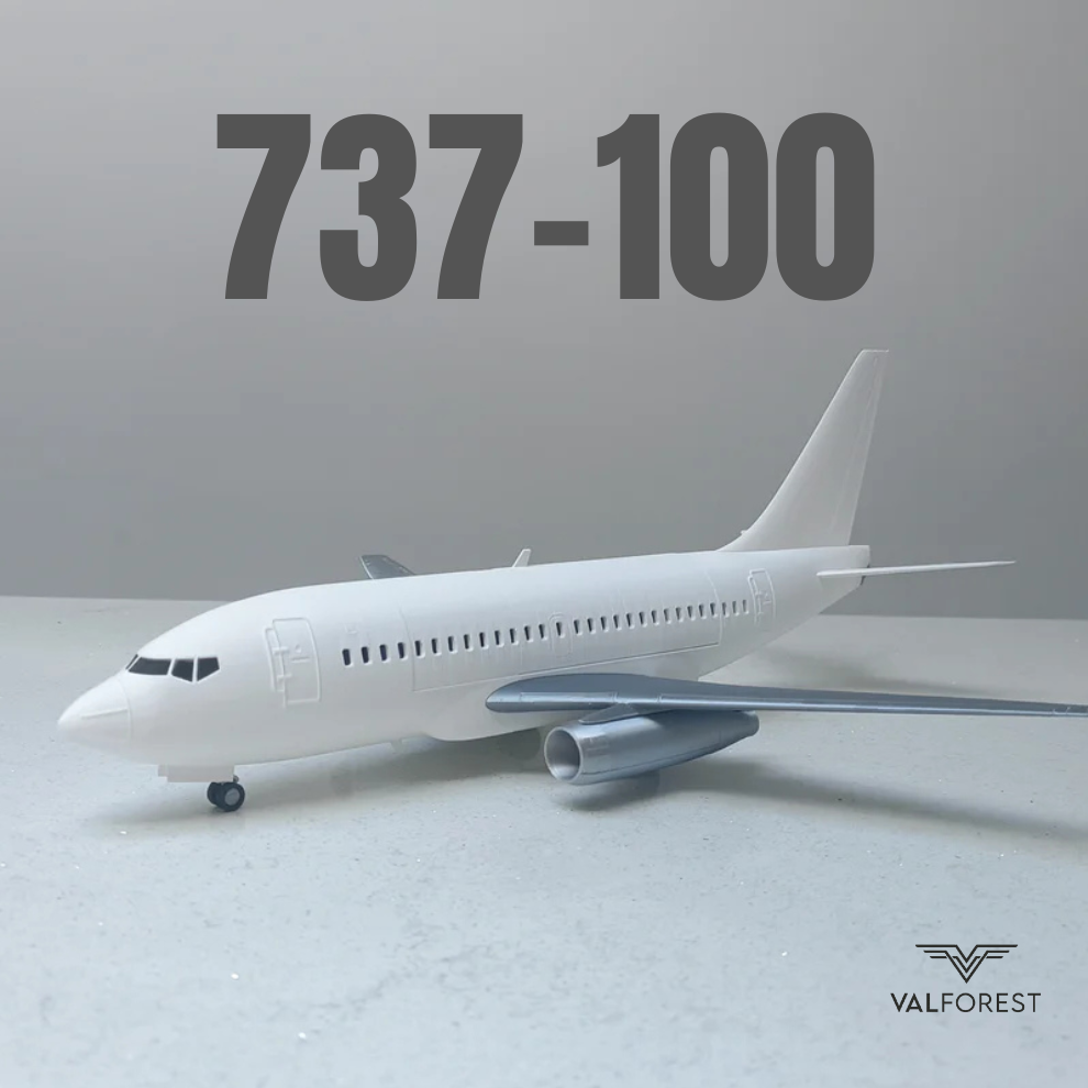 737-100 style aircraft model (1/80 scale)