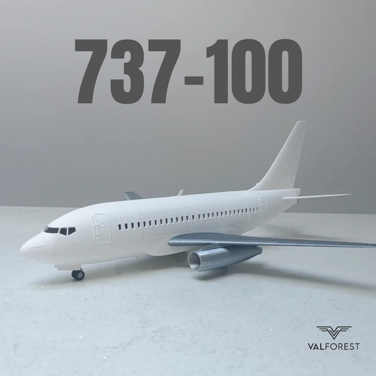 737-100 style aircraft model (1/80 scale)