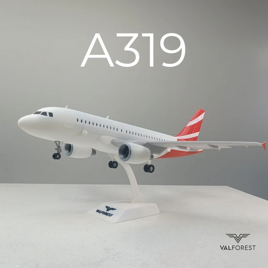 A319 style aircraft 1/80 scale