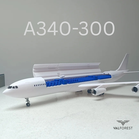 A340-300 - style model plane (1/100 scale)