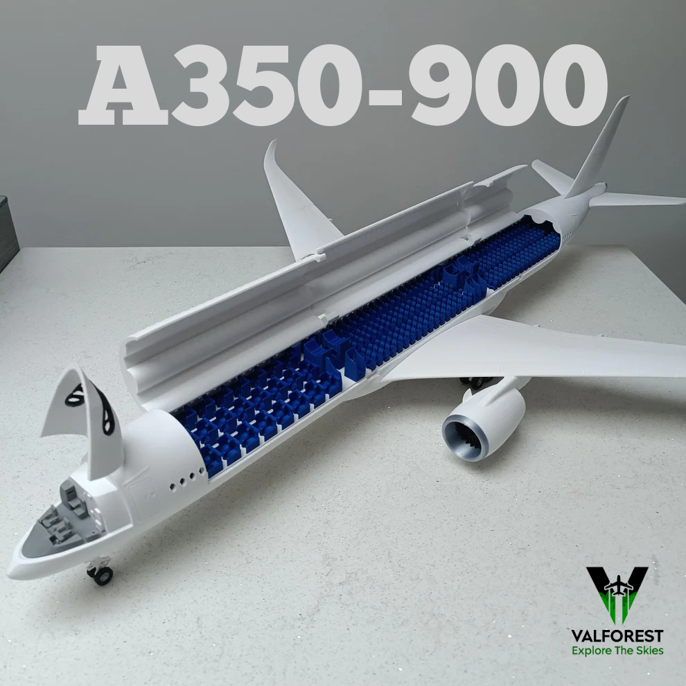 A350-900 Style Aircraft Model (1:100)