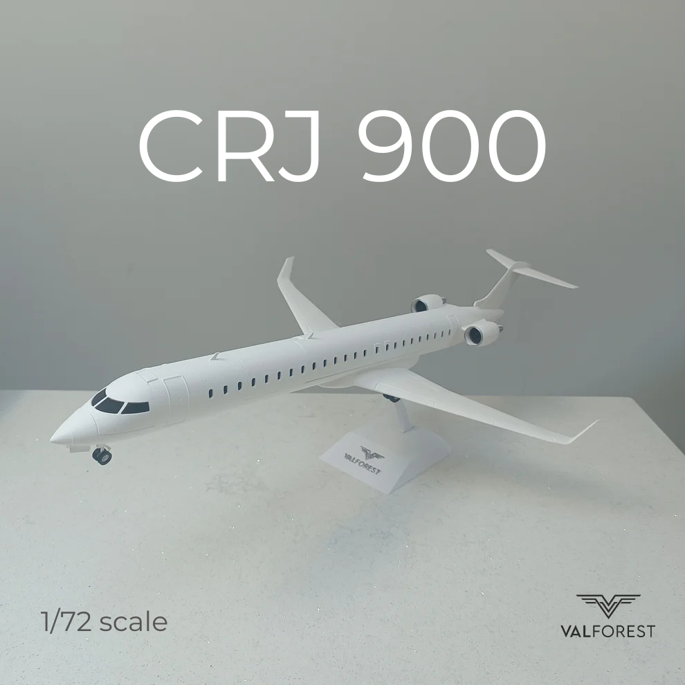 CRJ 900 style aircraft model (1/72 scale) – Magnetic Cockpit