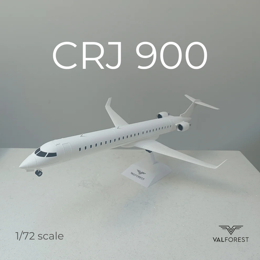 CRJ 900 style aircraft model (1/72 scale) – Magnetic Cockpit