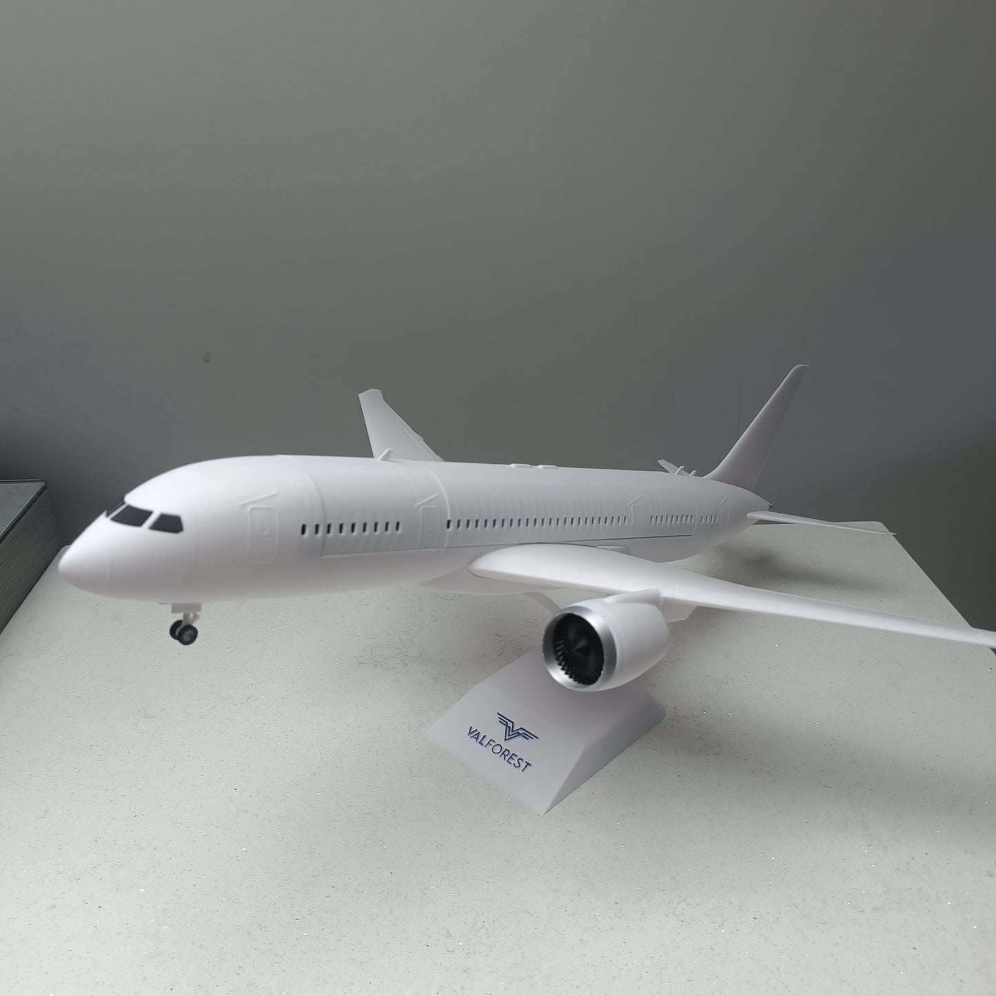 787-8 style aircraft model (1/100 scale)