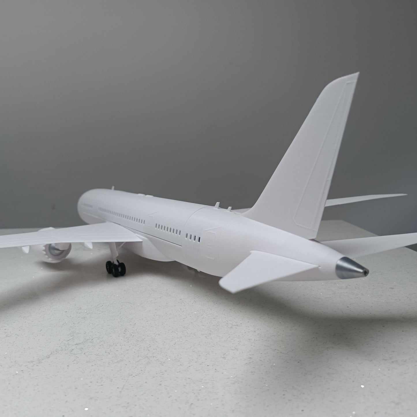 787-8 style aircraft model (1/100 scale)