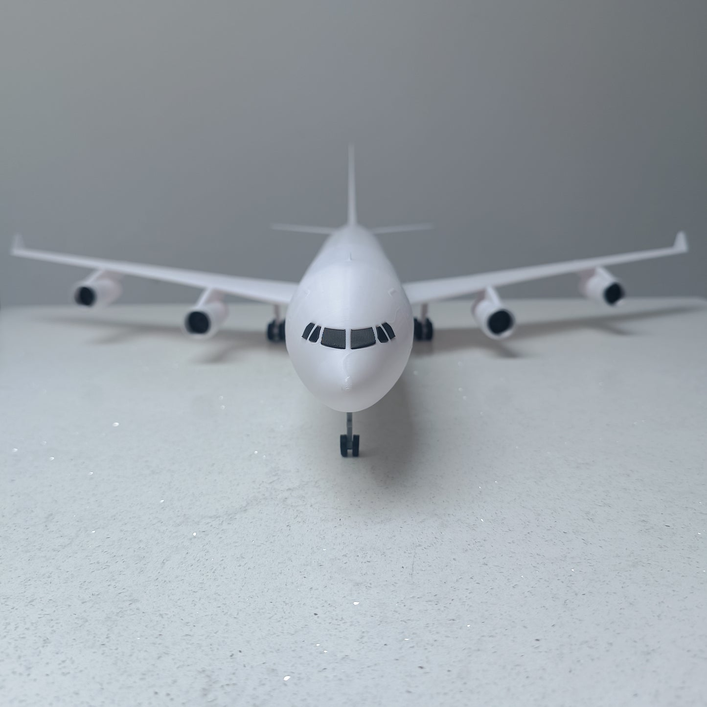 A340-300 - style model plane (1/100 scale)