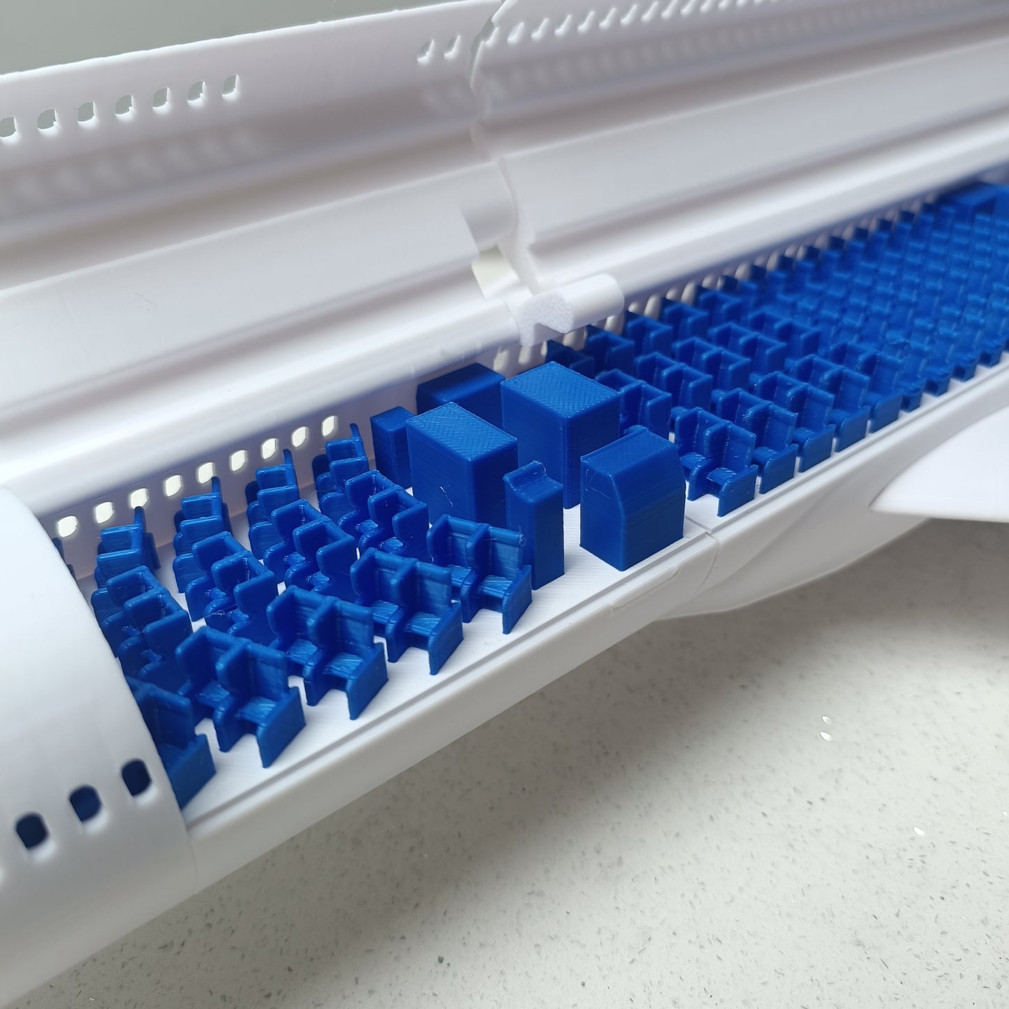 A340-300 - style model plane (1/100 scale)
