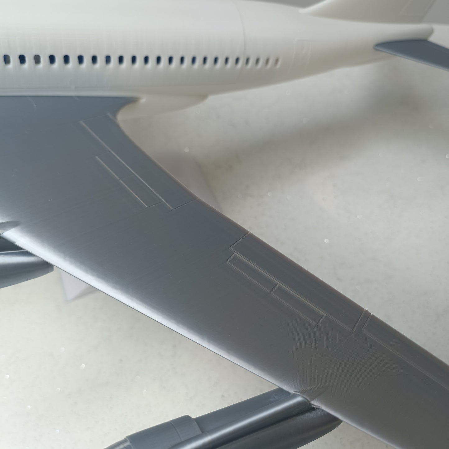 707-2 style aircraft model (1/80 scale)