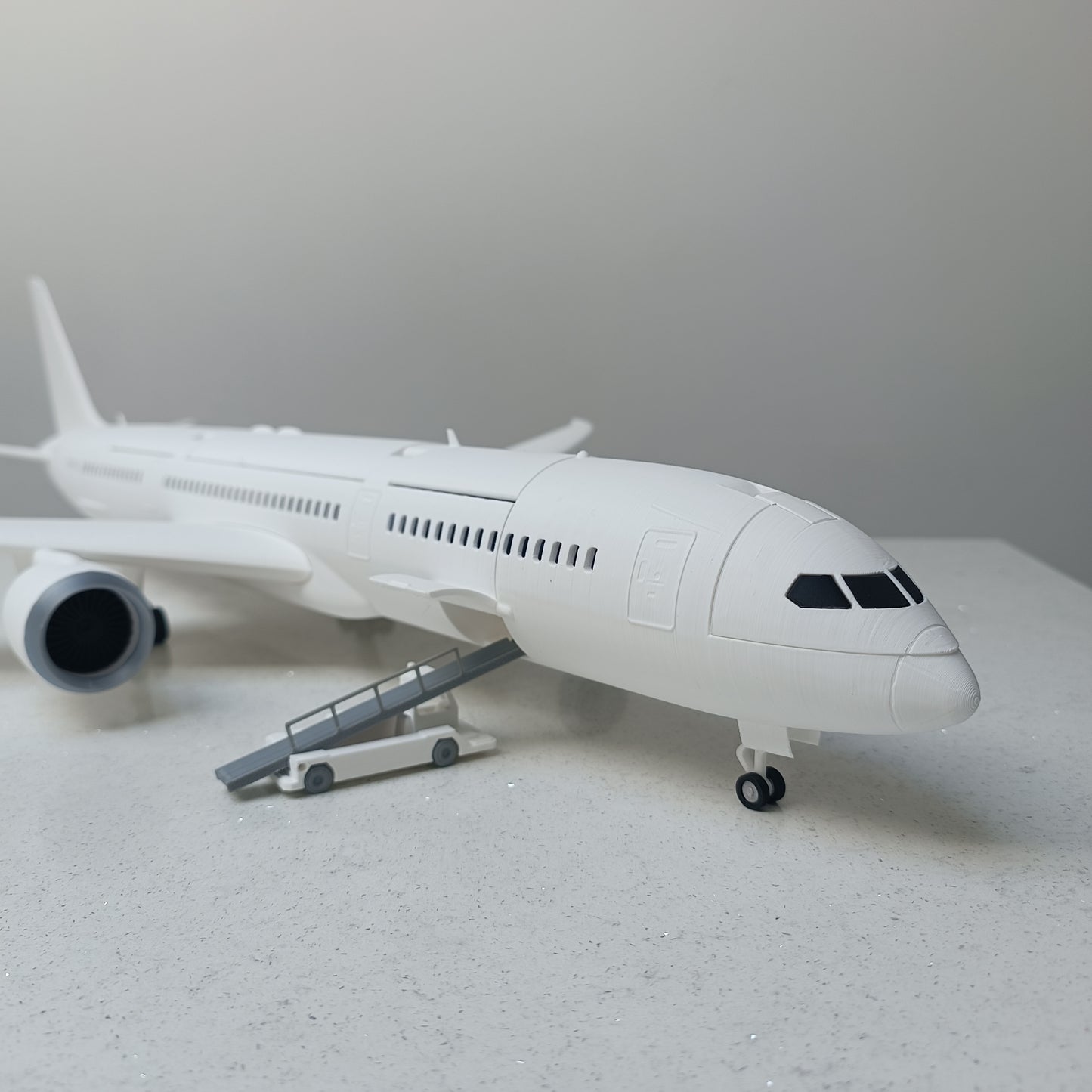 787-9 style aircraft model (1/100 scale)
