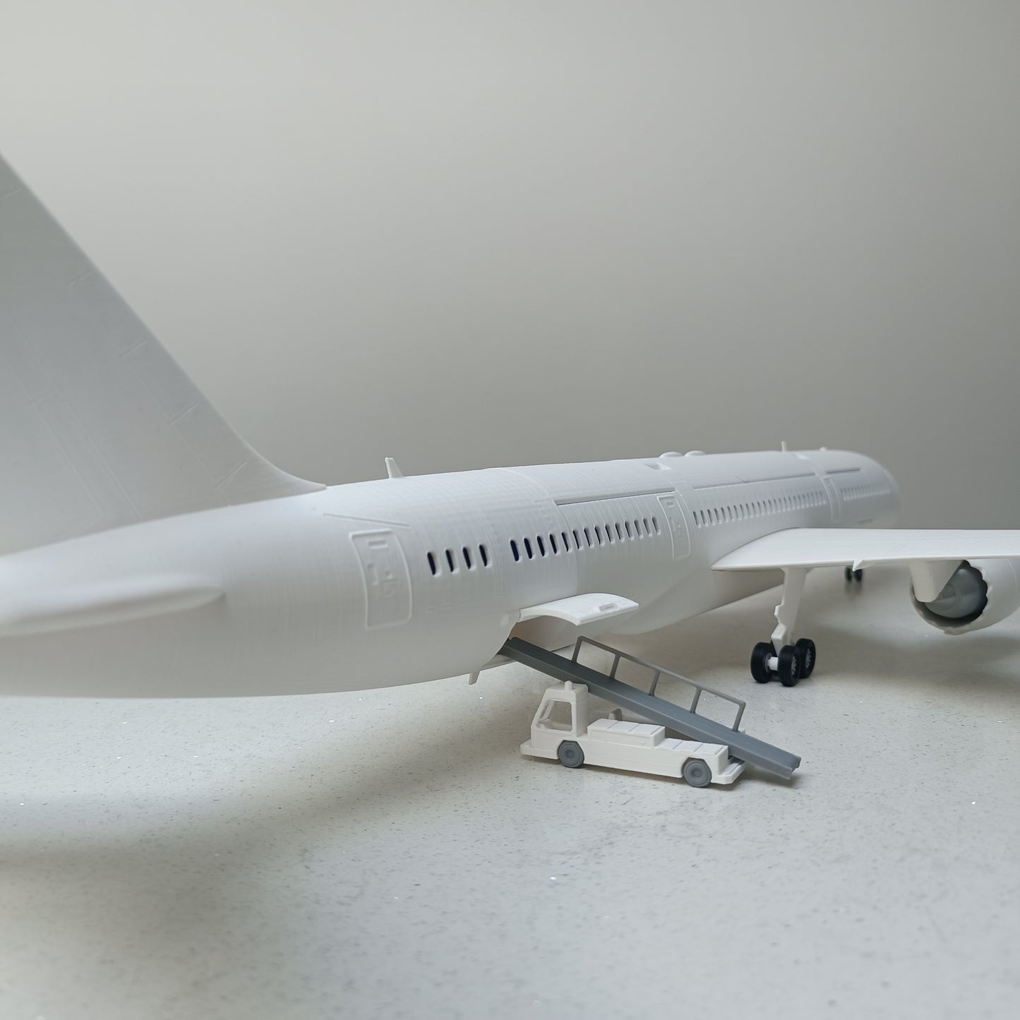 787-9 style aircraft model (1/100 scale)