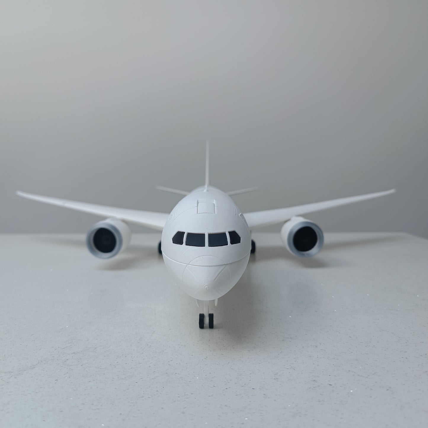 787-9 style aircraft model (1/100 scale)