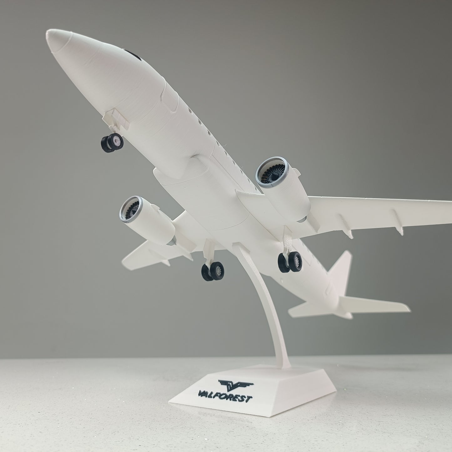 E175 style aircraft (1/80 scale)