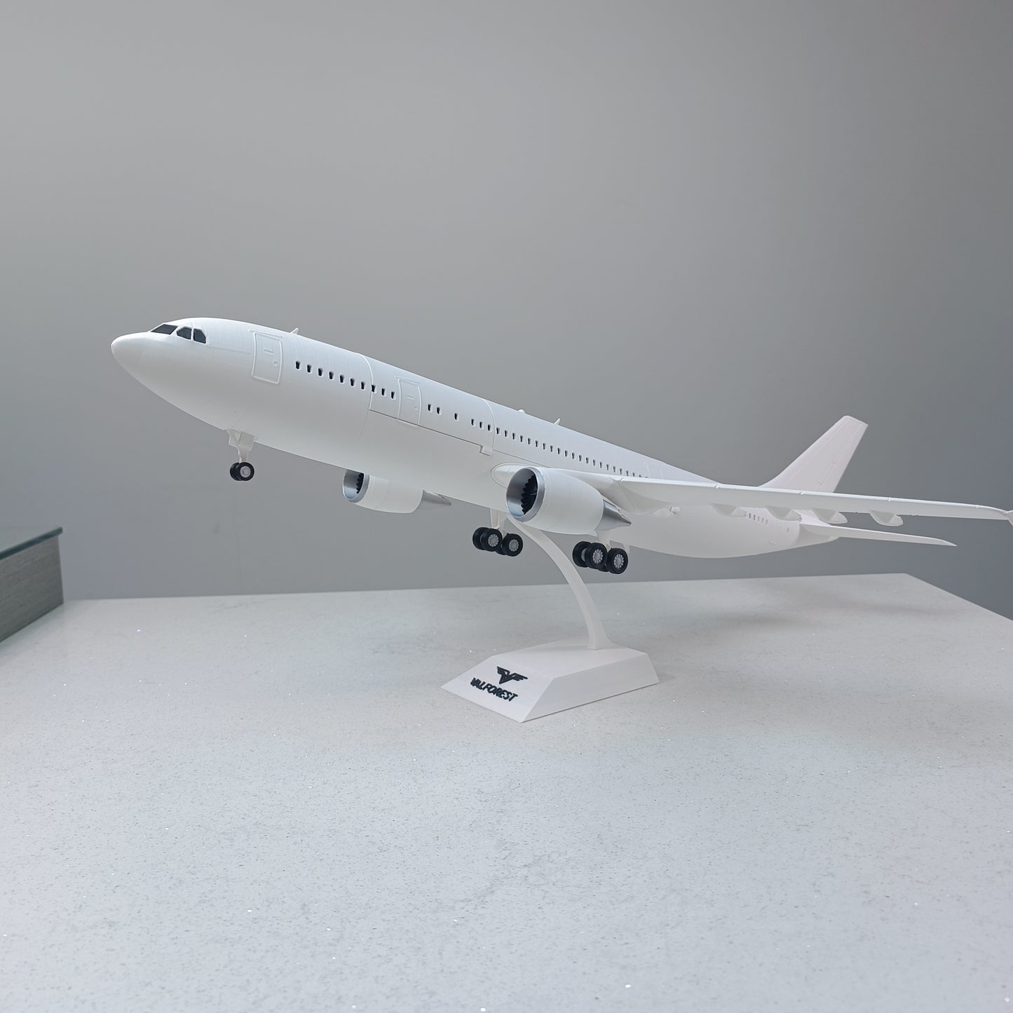 A300 style aircraft model (1/100 scale)