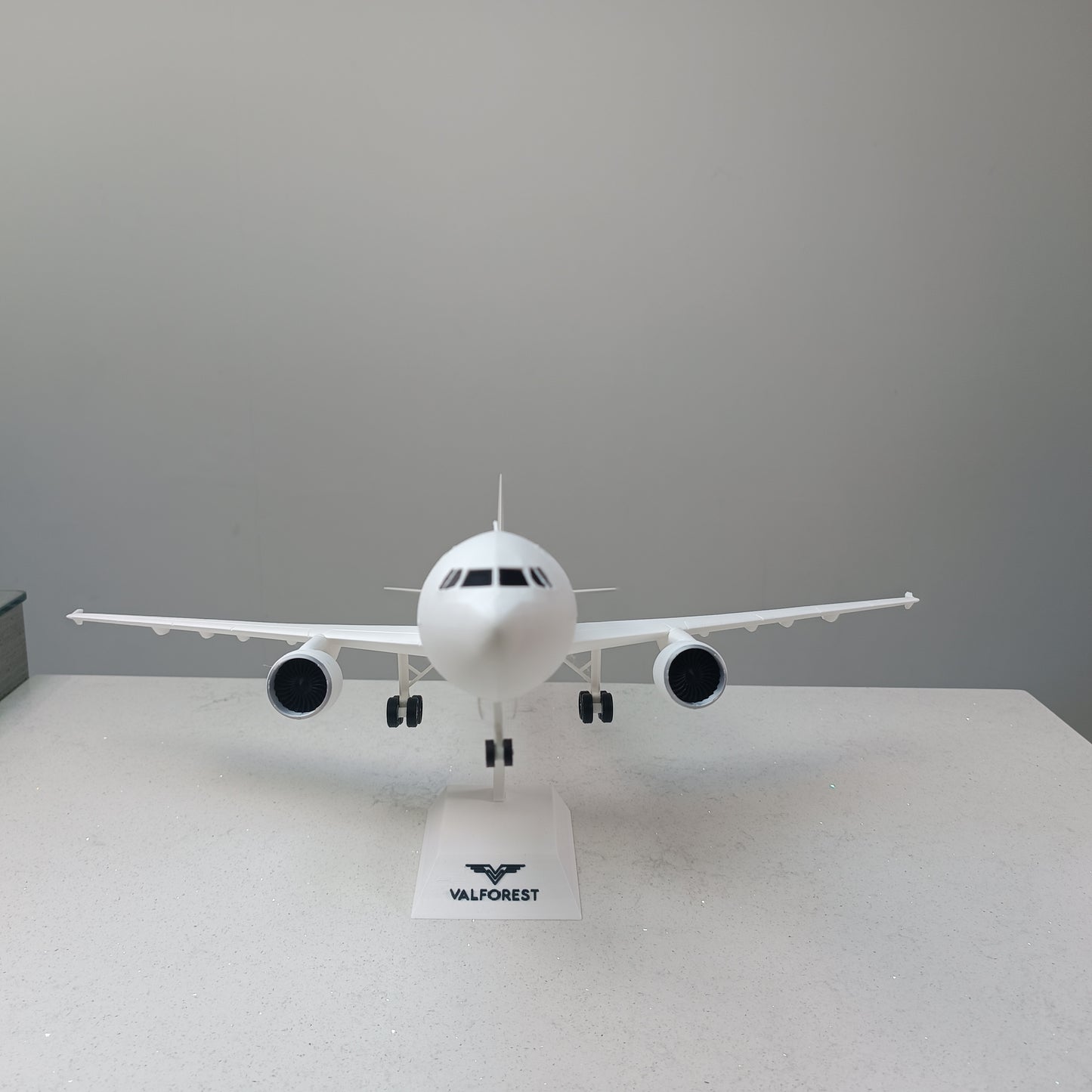 A300 style aircraft model (1/100 scale)