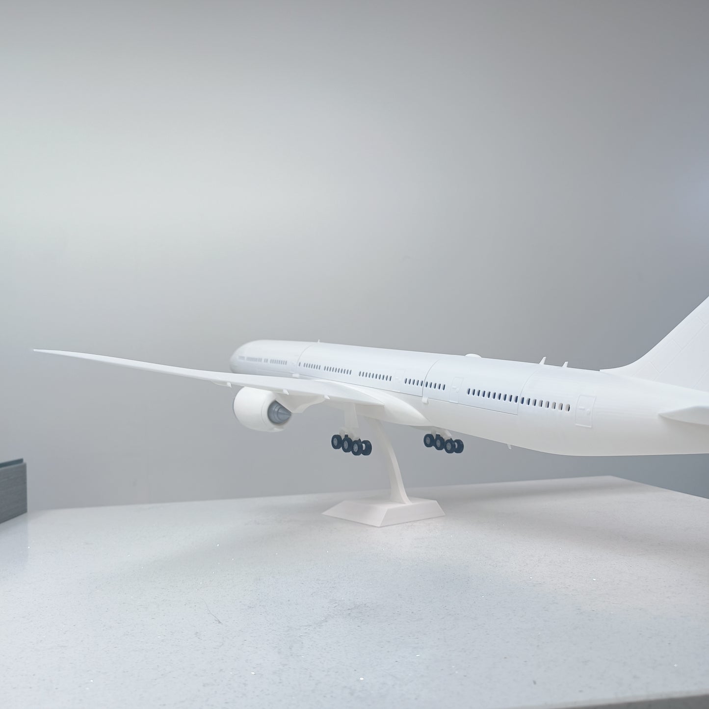 777X - style model plane (1/100 scale)