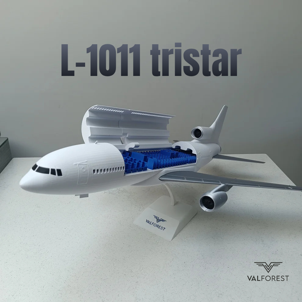 L-1011 Tristar style sircraft (1/100 scale)
