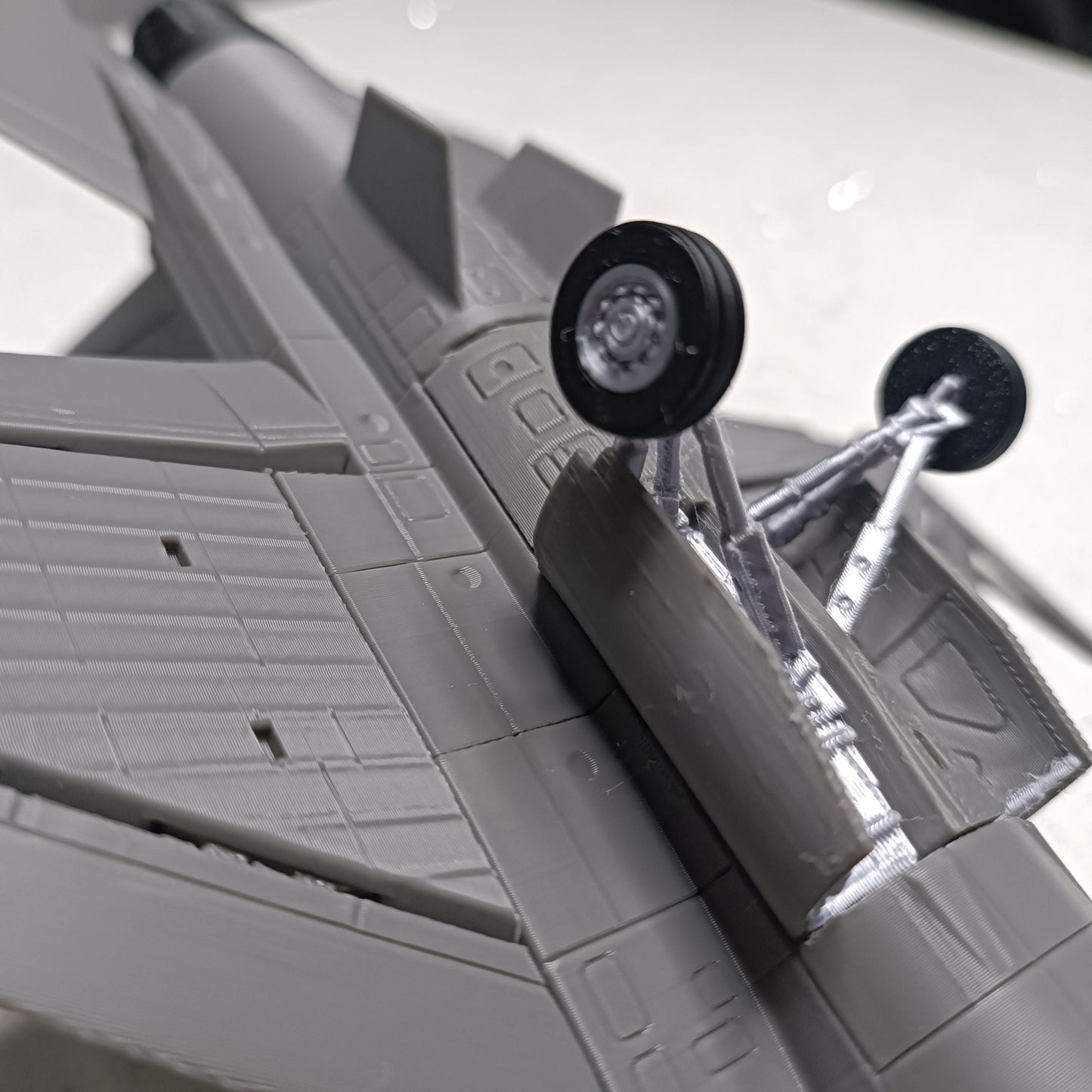 3D Printed F-16 Fighter Jet Model (1:48 Scale)