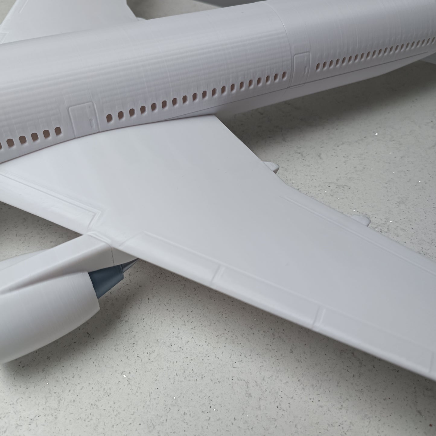 777-300er - style model plane (1/144 scale)
