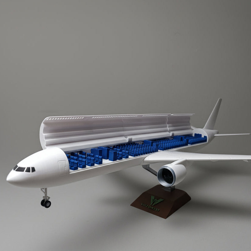 777-300er - style model plane (1/144 scale)