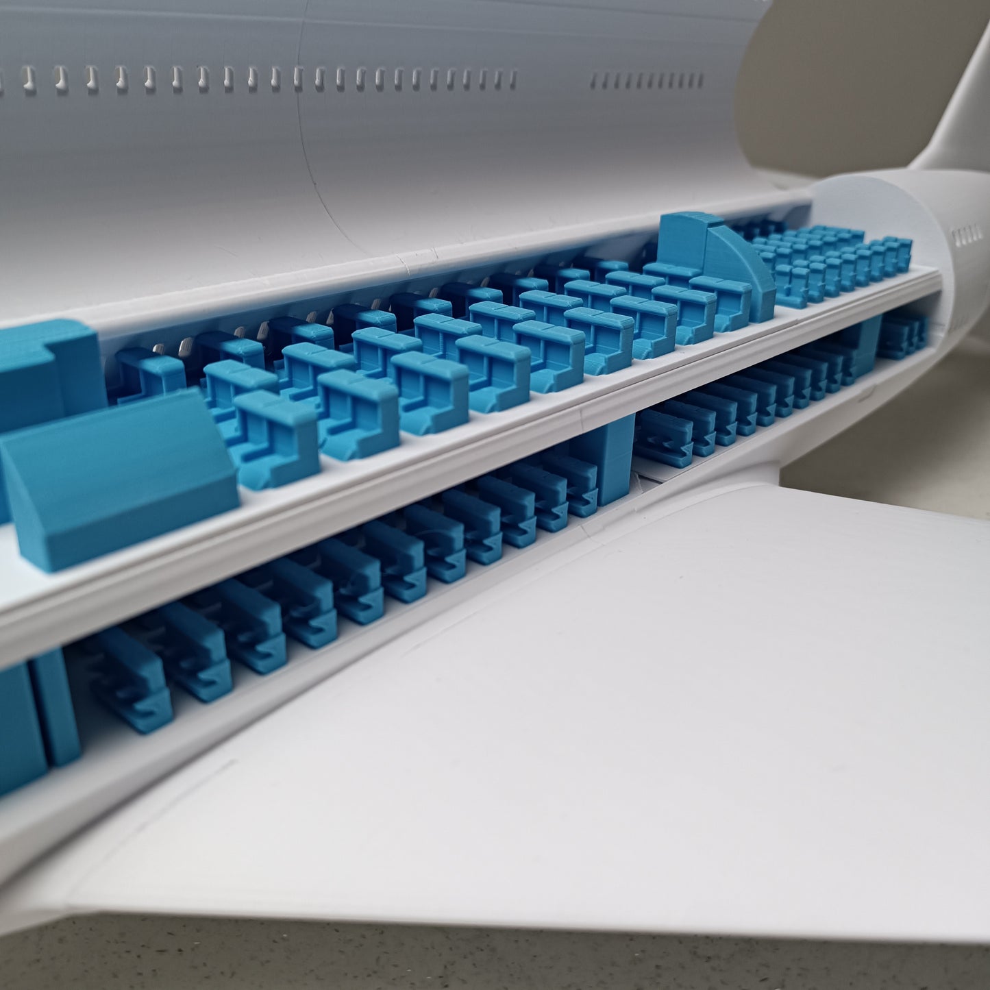 a380 style aircraft model