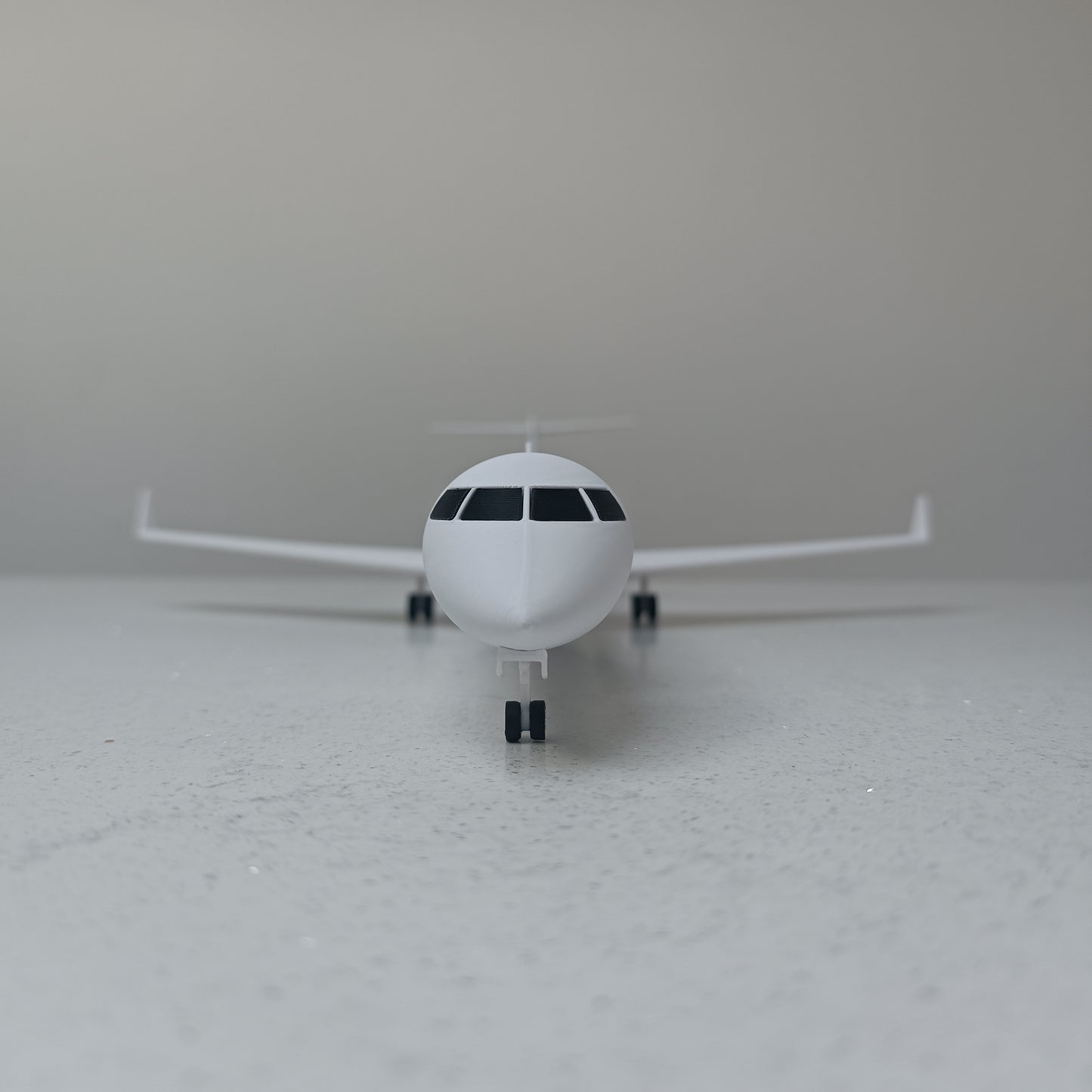 CRJ-900 style aircraft model replica (1/80 scale)