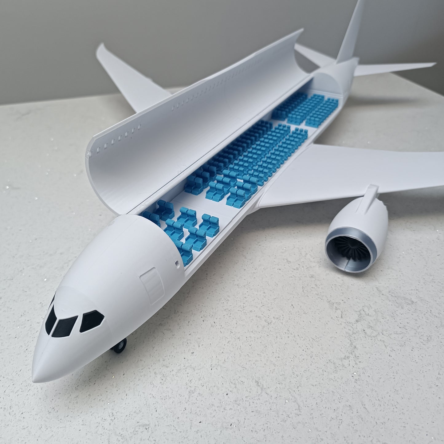 787-8 style aircraft model